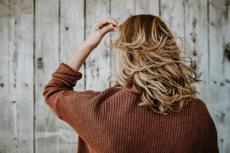 Balayage on virgin hair